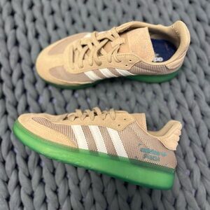 Adidas Samba RM tan/Aqua green